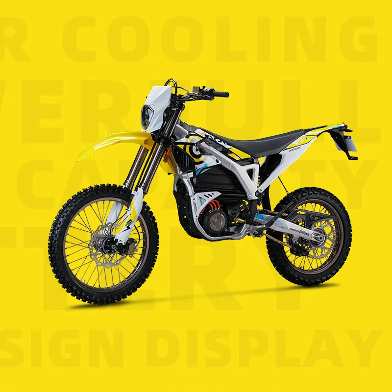 Новейший дизайн электрический мотоцикл surron strom bee 104 В мотор велосипед скутер 55AH с мощностью двигателя 22500 Вт