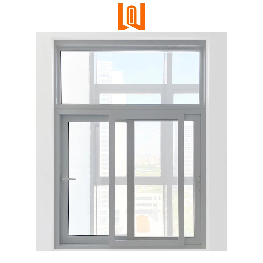 American Style New Design OEM/ODM Office Soundproof PVC Vinyl Sliding Window