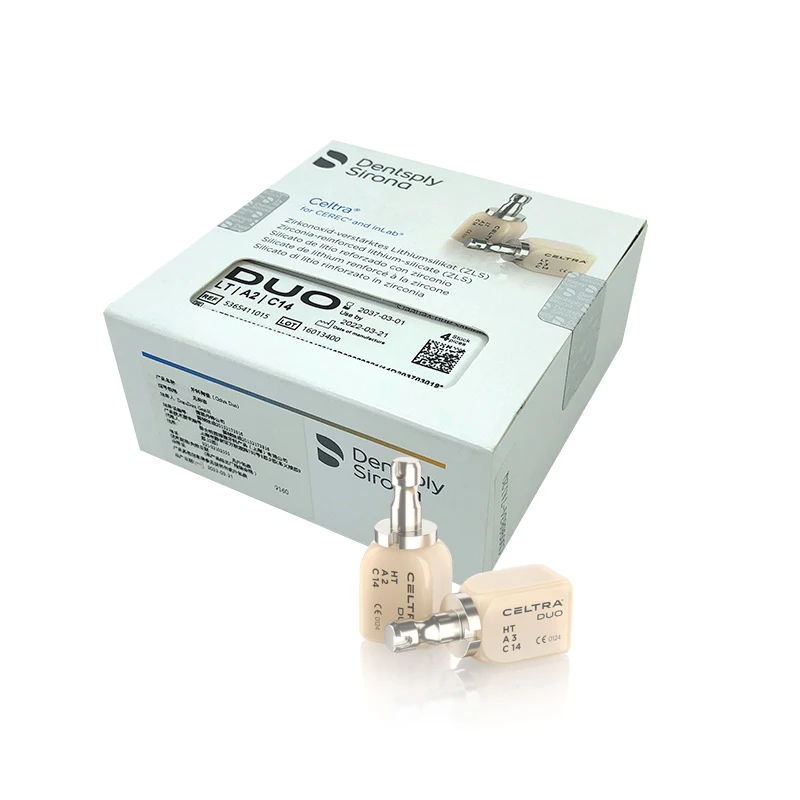 Sirone Celtra Glass ceramic block Blocks Lithium Disilicate ingots for Used by technicians CAM/CAD