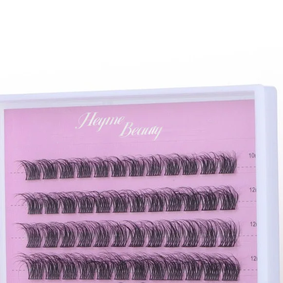 250 Pc Fluffy Lash Clusters Wholesale Fluffy Lash Clusters Private Label 10-20Mm Pre Cut Diy Mink Lashes Clusters Wholesale