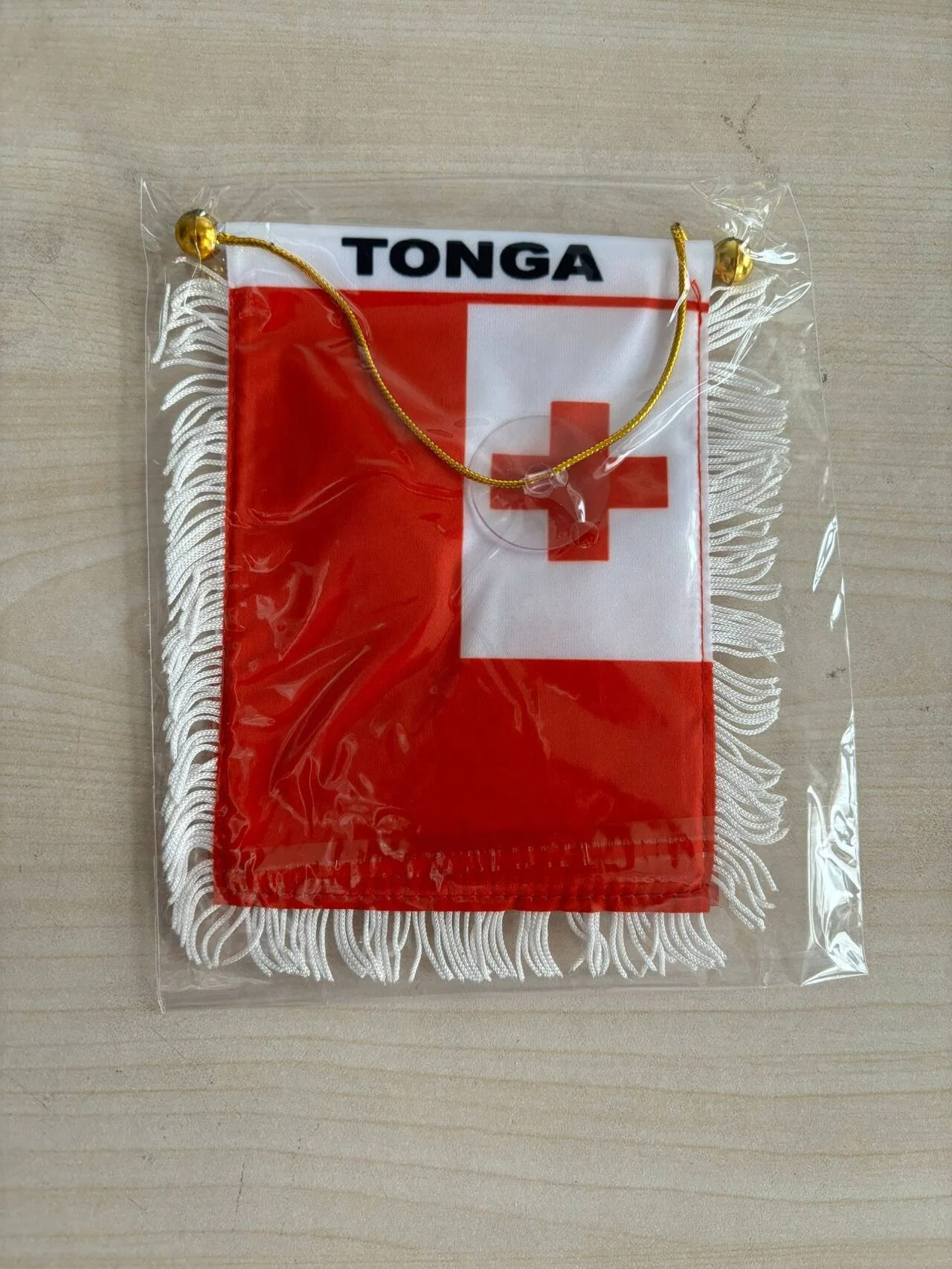 Wholesale Cook Islands Mini Custom Triangle Hanging Pennant Flags  Digital Printing Techniques