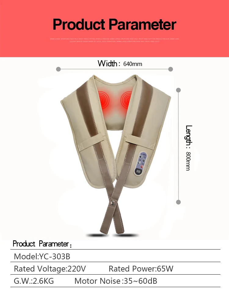 HUIFAN wenzhou huifan products for old people no side effects therapy back ceragem thermal beat massage belt