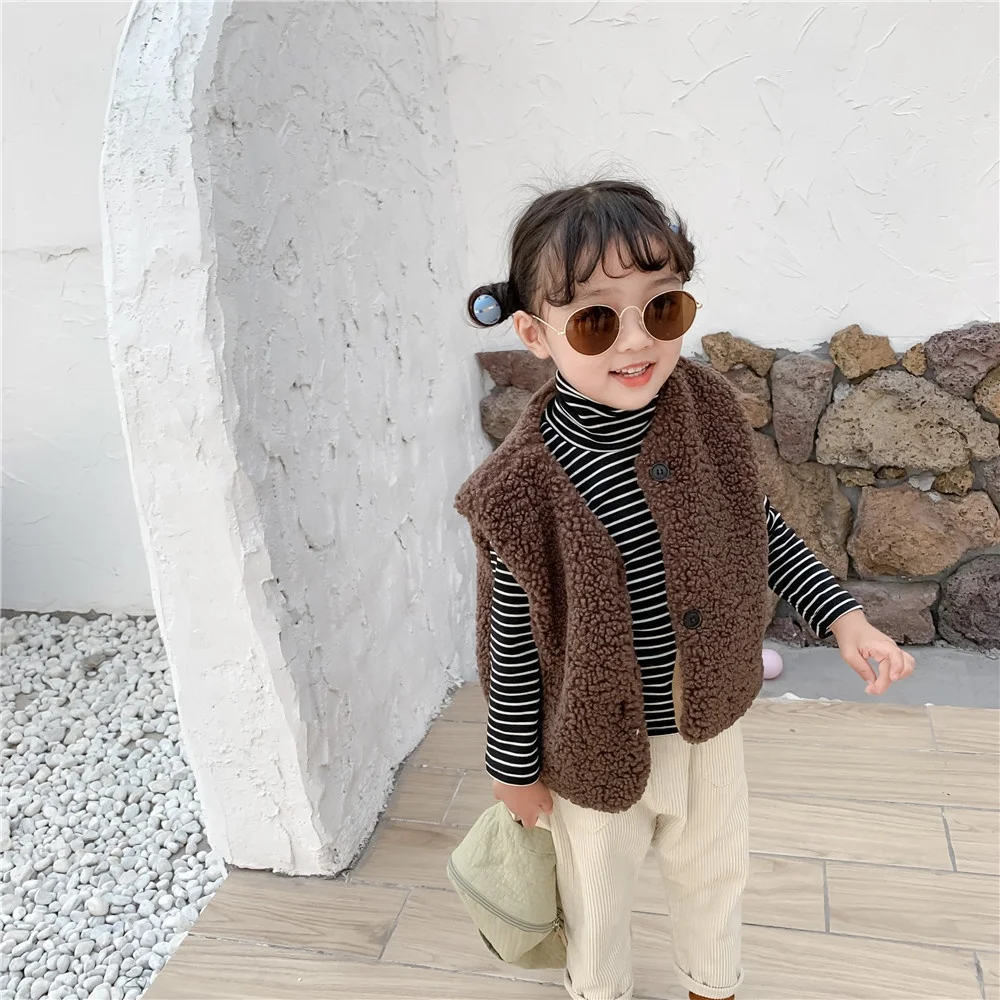 OEM оптовая продажа жилеты для мальчиков и девочек осень и зима детская одежда