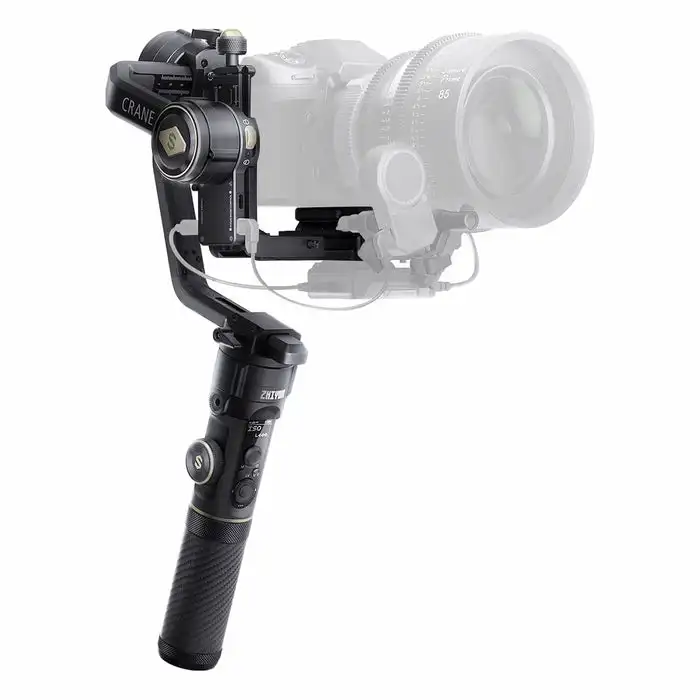 Crane 2S  For DSLR Sony Canon BMPCC Fujifilm Cameras Vertical Shoot Handheld Stabilizer Camera Gimbal