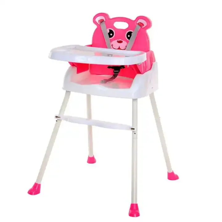Portable Baby Dining Chair with Safety Materials / Wholesale Kids High Chair with Detachable Dining Plate