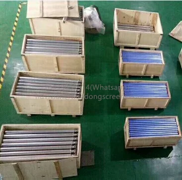 Stainless steel 100 micron Automatic Back Wash Filter Tubes For Water Treatment Self Cleaning Filter Tube Sintered Mesh Filter