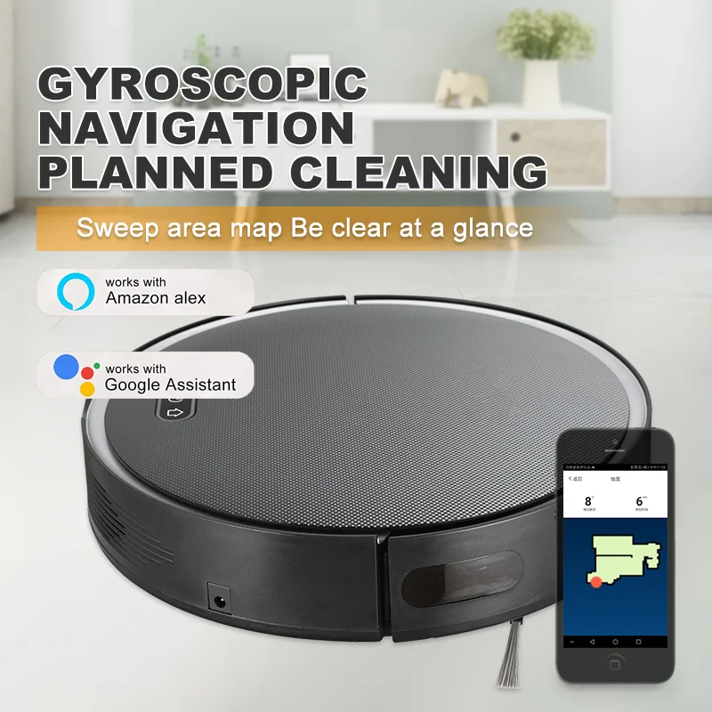 Hot selling southeast asia  low price smart robot vacuum cleaner mop Best clean Household  floor sweeping robot vacuums