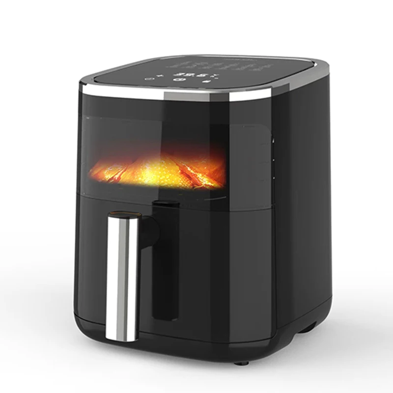 4l Air Fryer Multi-functio Electric Air Fryer Digital Control Oil Free Air Frier With Viewing Window