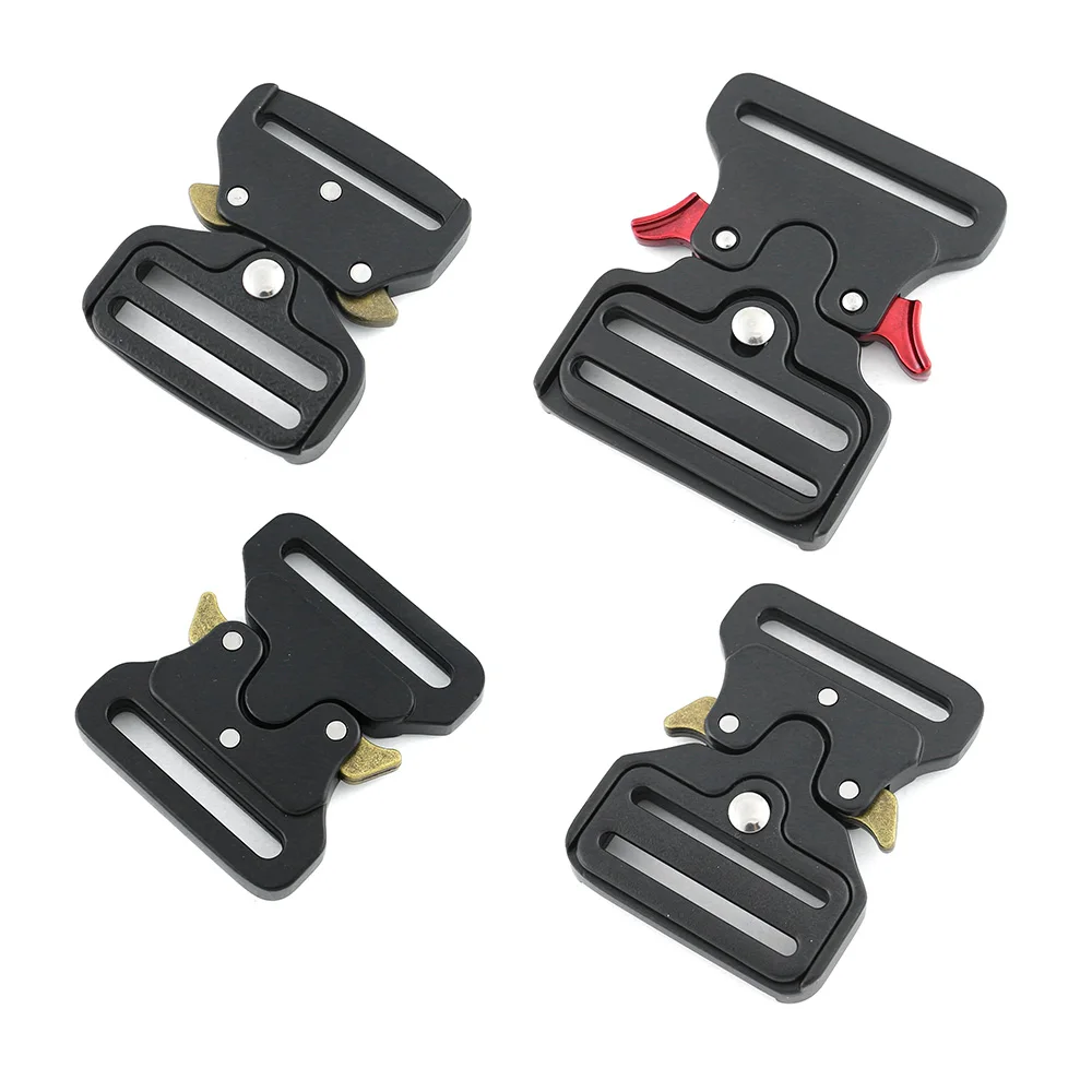 Heavy Duty Zinc Alloy Tactical Buckle Metal Quick Release Buckle 25mm 38mm 50mm