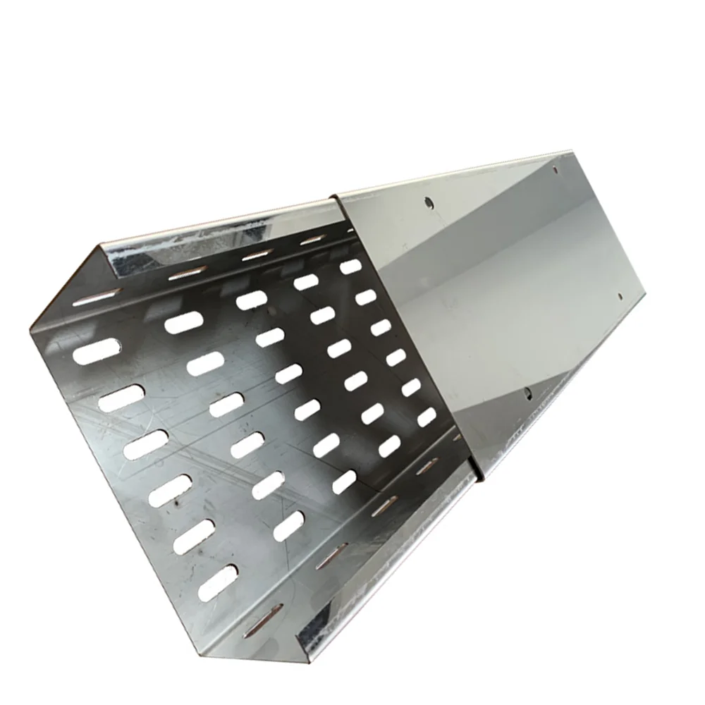 Advanced Equipment Full Size Custom Trough Perforated Stainless Steel Trunking Cable Tray