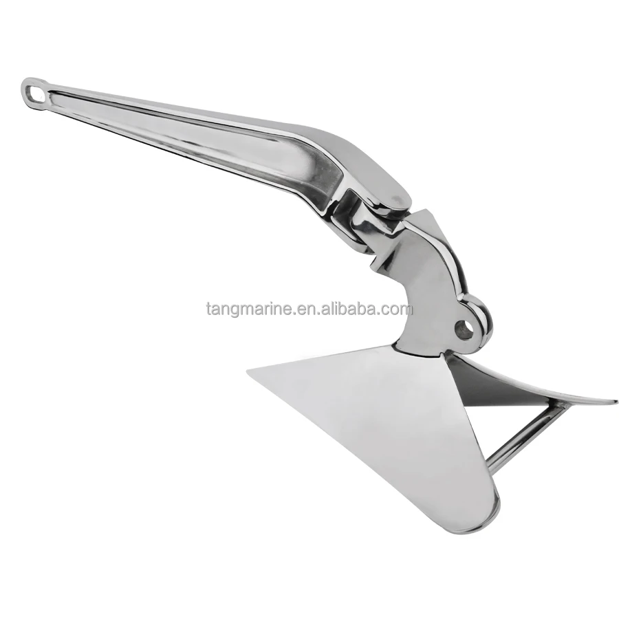 Top Manufacturer Marine Hardware AISI316 Stainless Steel Boat Plough Anchor For Sale