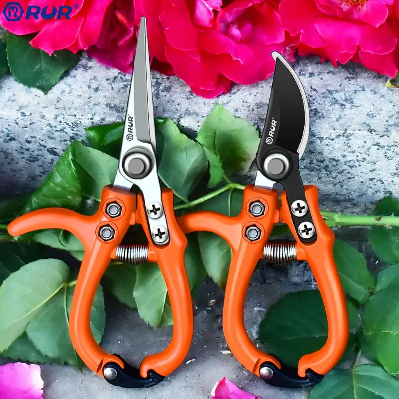 Horticultural and floral arrangements Picking scissors,Garden tools,Portable lock, easy to use,  Storage safety.