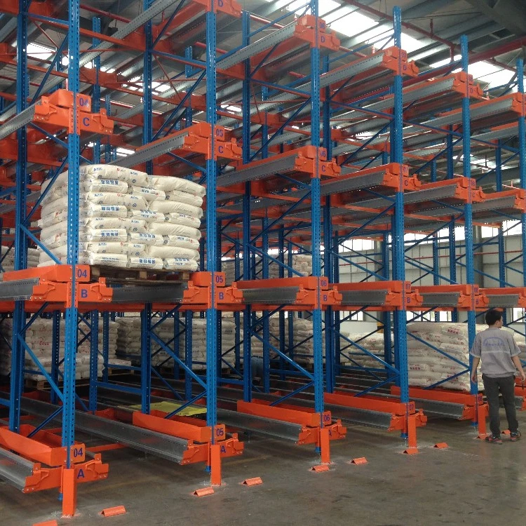 Coco cola radio and drink steel storage rack radio shuttle for high density warehouse
