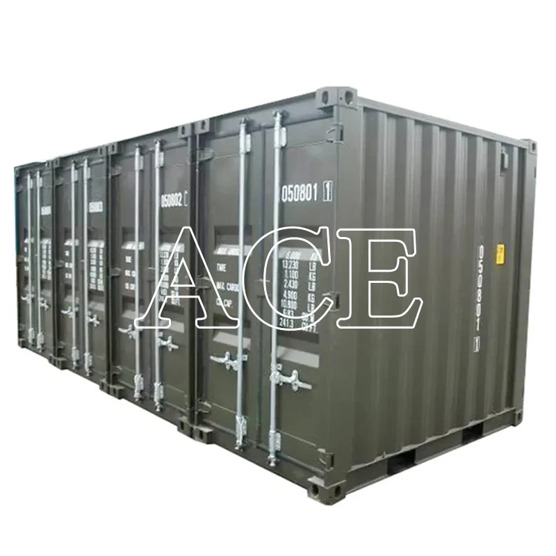 Quadcon 8ft x 5ft Mini Storage Shipping Container with Double Rear Door End Dry Steel/Corten Material