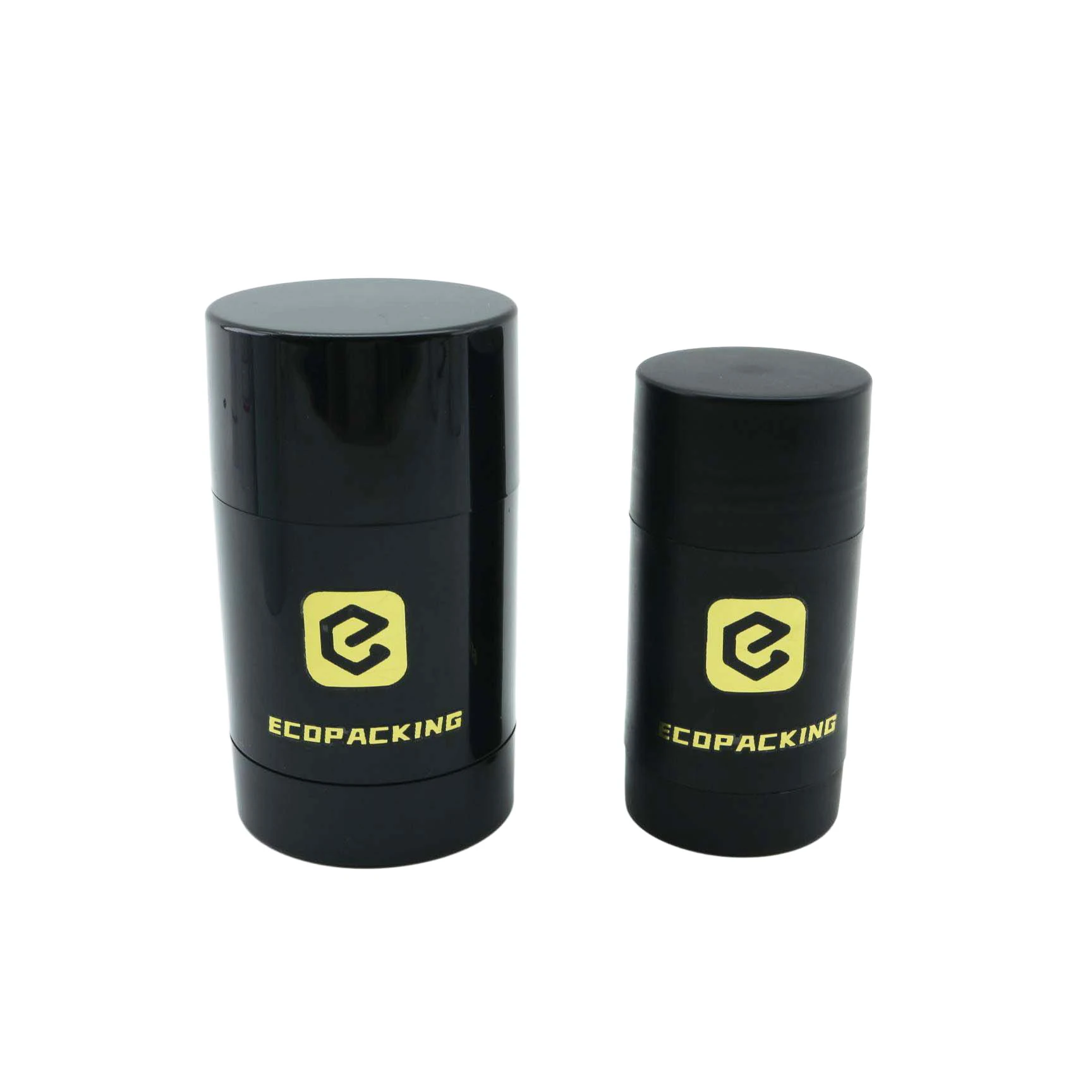 15ml 30ml 50ml 75ml Luxury Cosmetic Packing White Black Empty deodorant roll on bottle balm body Deodorant Stick container
