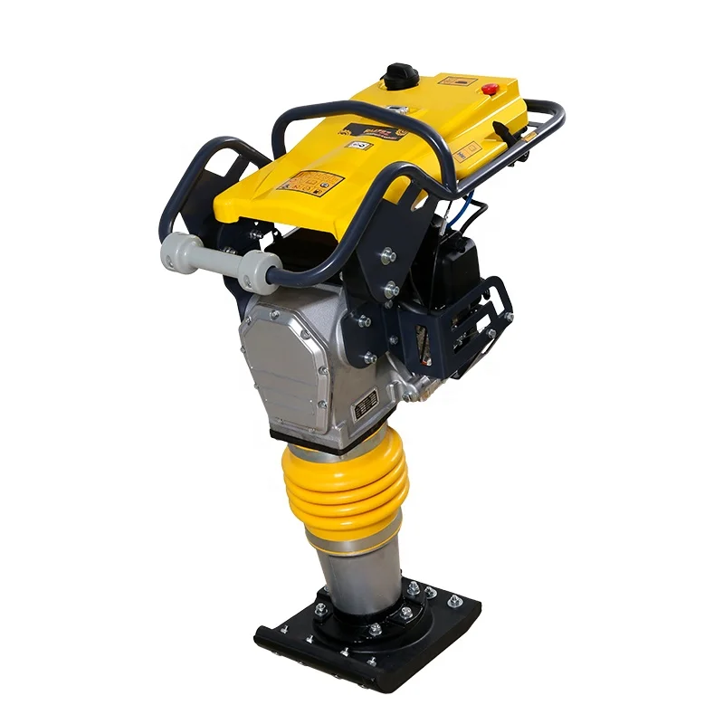 Бензиновый Тип заземления Taizhou JC RM80 80 кг уплотняющий Вибрационный заземляющий двигатель бензиновый 5.5HP ударный