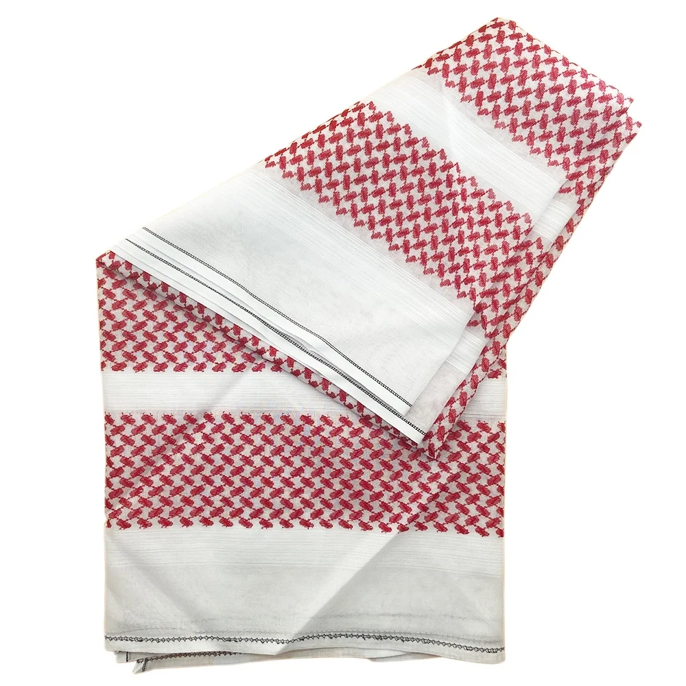 
Innovative high quality winter ladies wool scarf casual sheep scarf red and white plaid ladies headscarf 