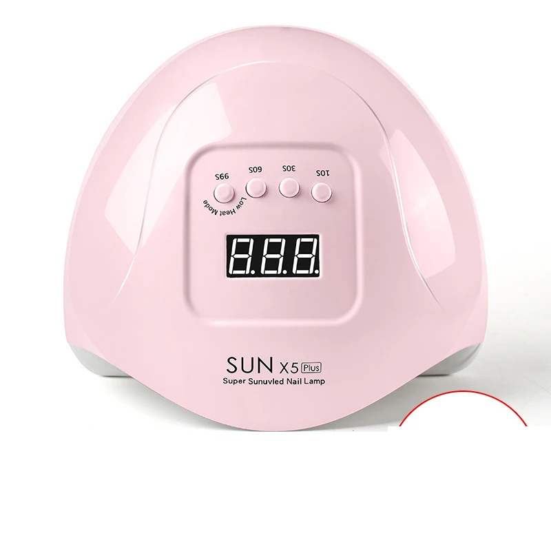 120W UV Gel Nail Lamp SUN X5 Plus LED Nail Light Fast Dryer for Gel Polish Curing with 4 Timers Setting Smart Sensor