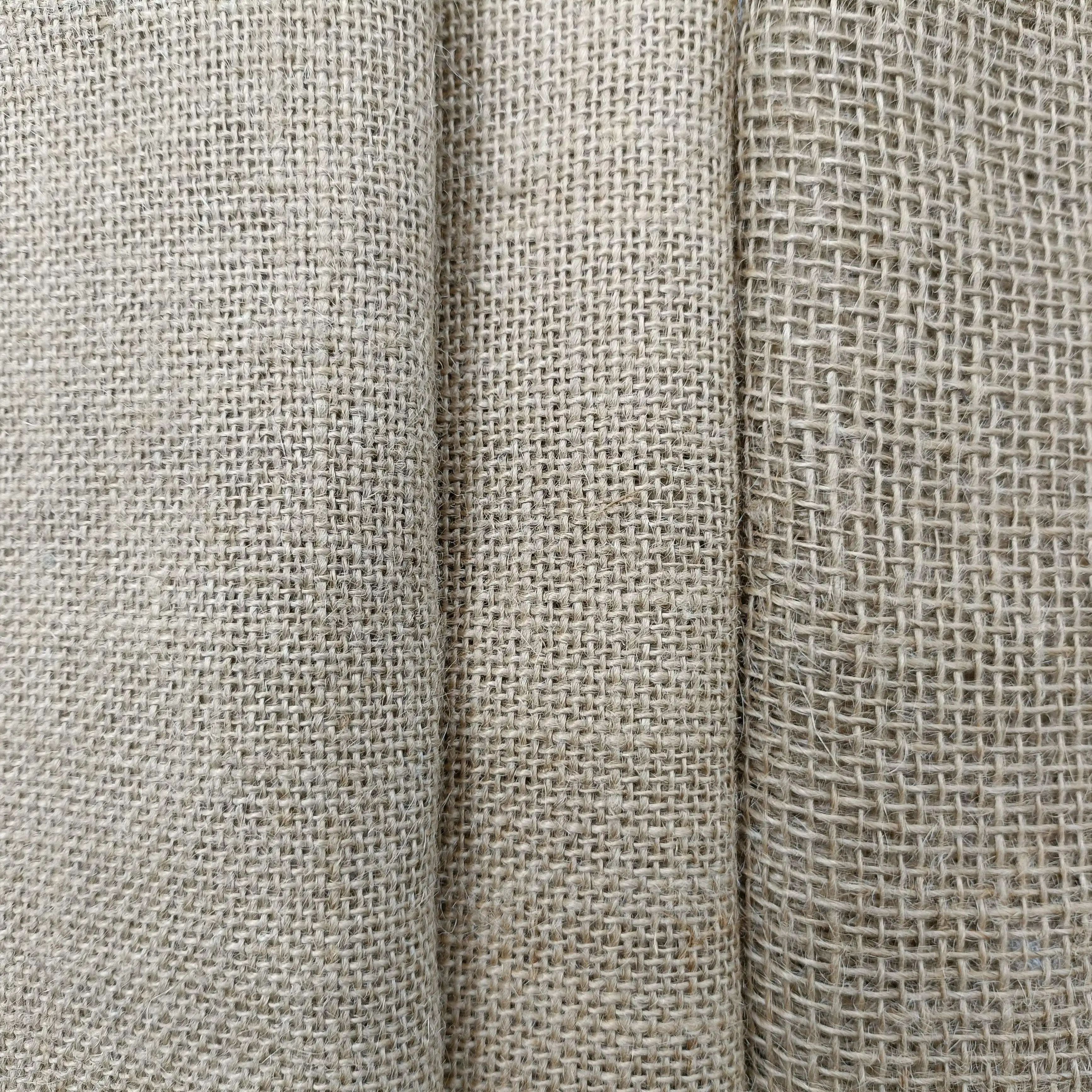 JIAHE Natural Hessian Cloth Hot Sale Gunny Fabric Laminated Jute Fabric