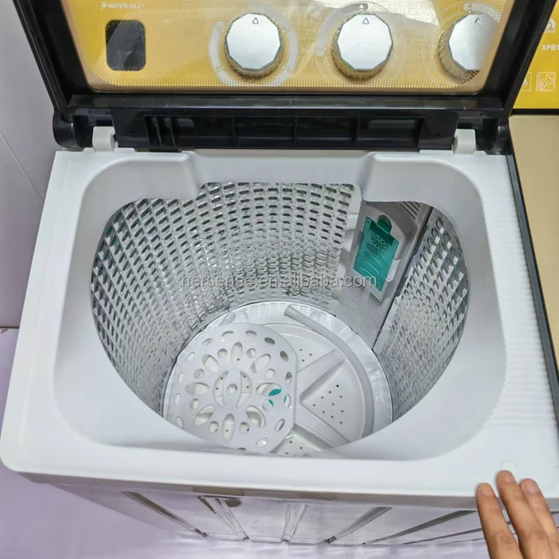 Chigo Semi Automatic Double Tube Washing Machine with Spin Drying 18kgs/8kgs Household Washer lavadora Hot Sale Africa 220V