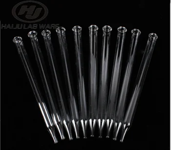 
HAIJU Factory Direct Selling Customizable Experimental Straight-tip Glass Graduated Dropper With Calibration For Lab 