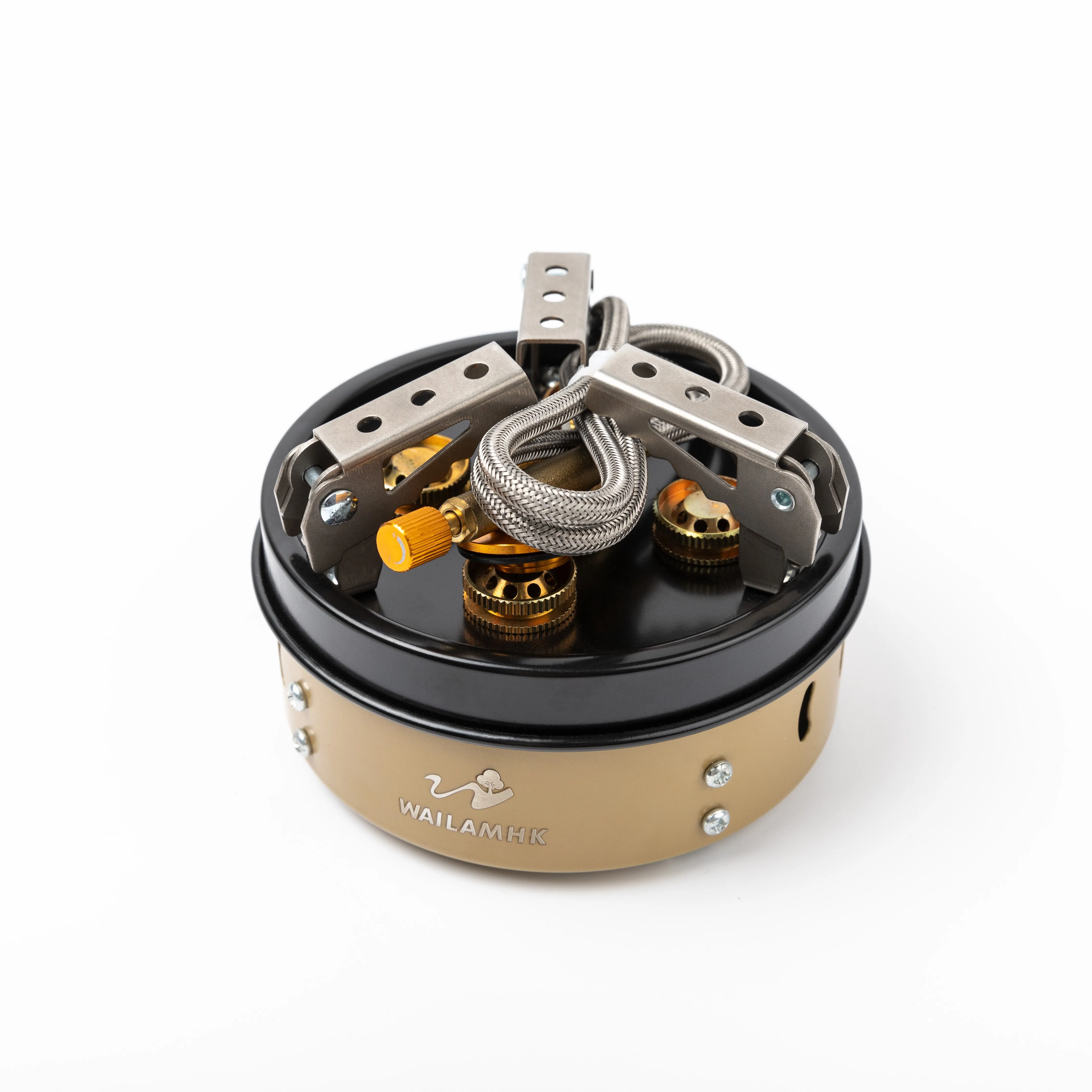 CE High Quality Stainless Steel 5 Burner Outdoor Stoves Portable Five-head Gas Stove for camping and outing