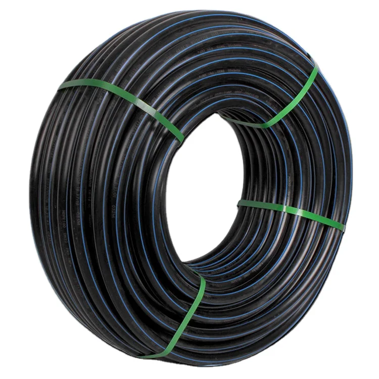 16/20/32 MM Flexible PE round Head Drip Irrigation Hose 100m Lay Flat for Farm Agriculture Extruded Molded Processing Service