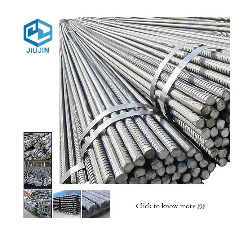 House Building Material Deformed Reinforcement Steel Rebar Hrb400 Hrb500 Iron Rod Rebars Threaded Iron Bar Steel Rebar