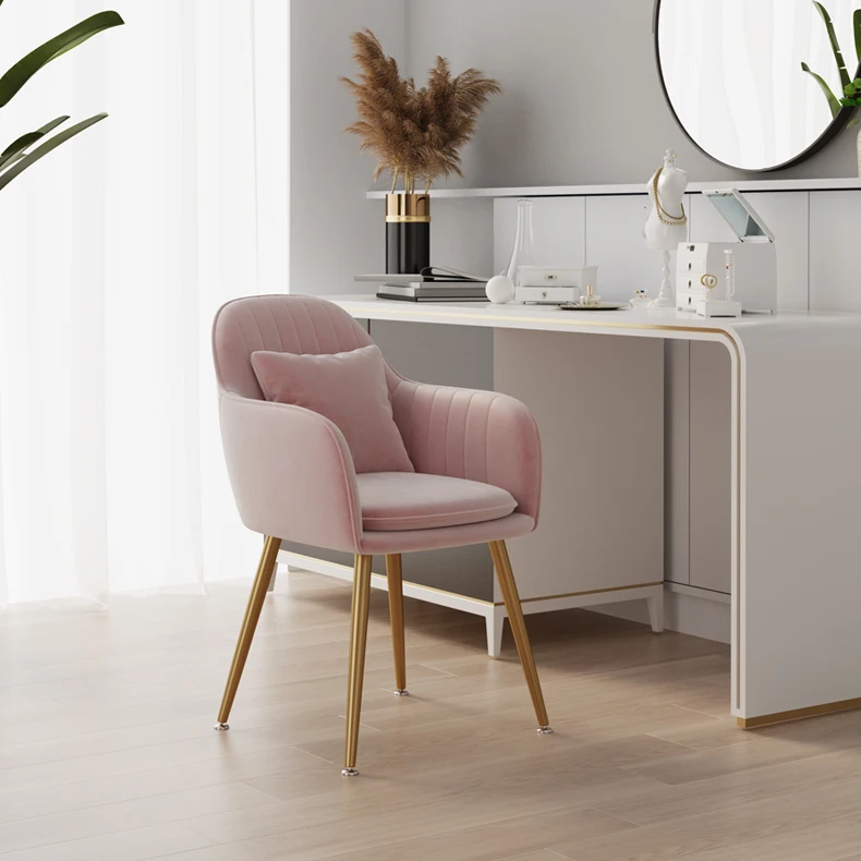 Роскошный стул золотого цвета, недорогой современный скандинавский стул, оптовая продажа, металлические обеденные наборы для дома, бархатная мебель, стулья для гостиной