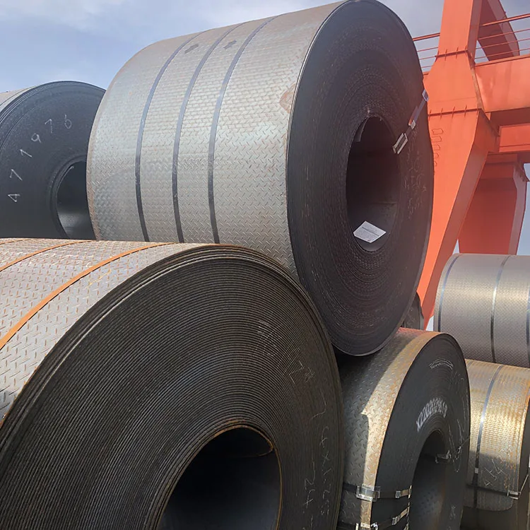 bobina de aco carbono High strength High quality A53 A106 S235 S275 A572 q235 black Carbon Steel Coils