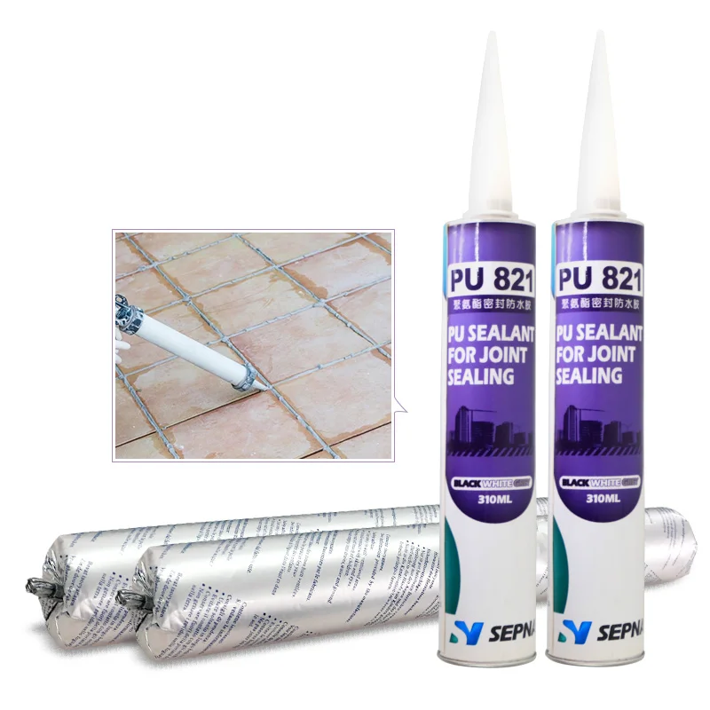 one component construction adhesive polyurethane bonding glue sealant for anti-wall airport runway plaza