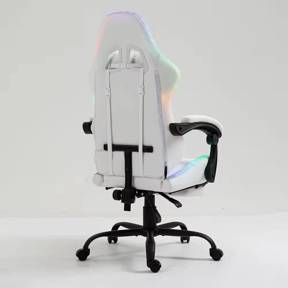Poland Sunlight Style Gamer Chair Cheap White Wholesale Game Massage Custom Chair Relaxing Video Gaming Chair With Rgb Light