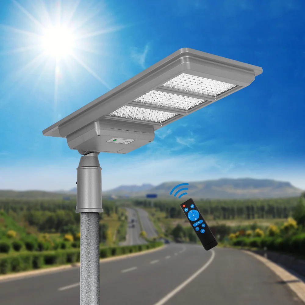 KCD Hot Selling IP65 All In One Integrated LED Street Lamp 50w 100w 150w 200w 300w 2000 Watt Outdoor Solar Street Light