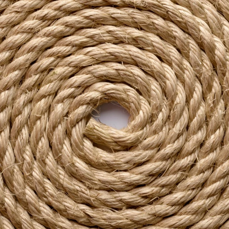 Wholesale twisted natural manila sisal hemp rope for mooring and fishing