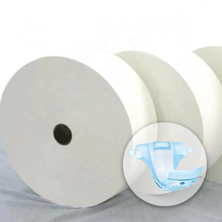 Крылья полипропиленовые meltblow SMS нетканые взрослые детские подгузники сырье нетканый материал