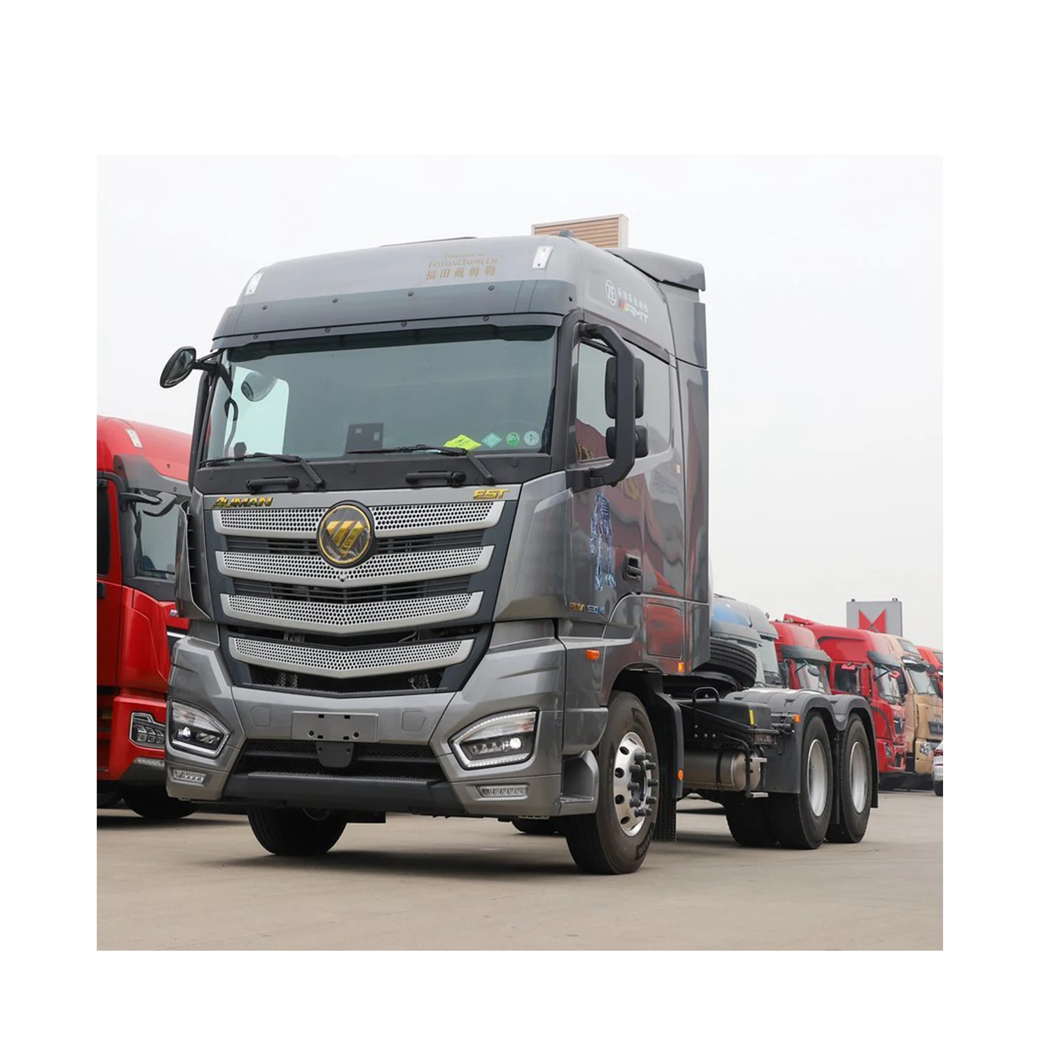 Foton Auman EST 530 HP 6X4 AMT Automatic Tractor Truck New Condition LNG Tractor Truck Head
