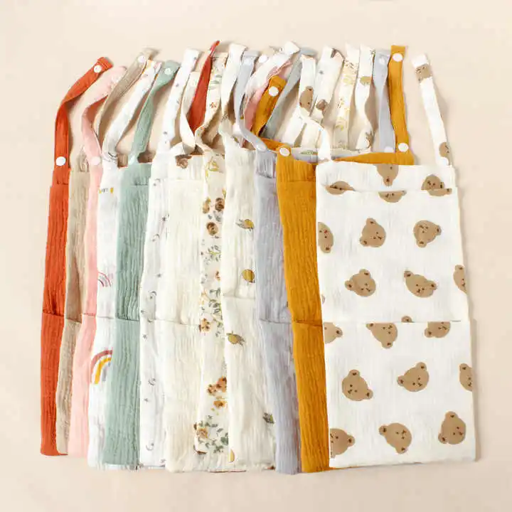 Hot Selling Baby Bed Hanging  Waterproof Newborn Crib Organizer Diaper Caddy Storage Bags