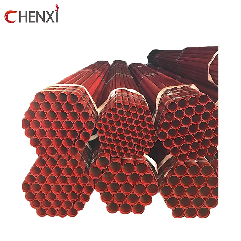 Hot Selling Red Paint For Automatic Fire Sprinkler System Steel Pipe