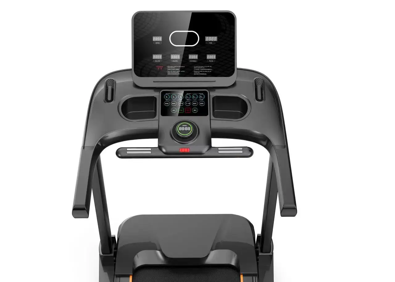 Running Machine Treadmill Indoor 5 Inch Electric Treadmill with Blue LCD Screen