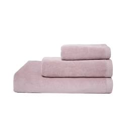 China Manufacturers Wholesale Good Quality Cheap Price Super Soft Pure Color Luxury Towels Bath 100% Cotton Bath Towel Set