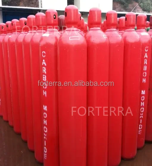 China Manufacturer For Industrial CO Gas Fuel Laser 630-08-0 Carbon Monoxide Gas Cylinder Price In Kg