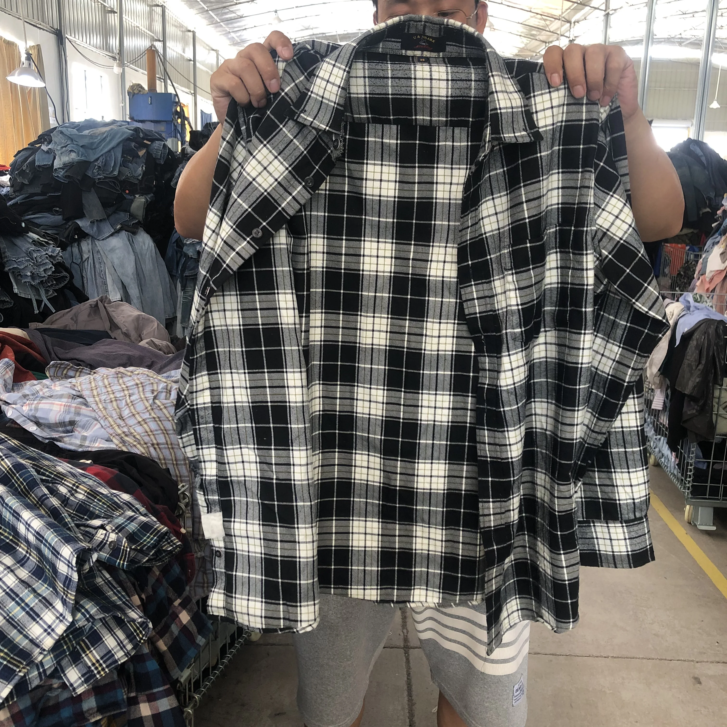 Vintage Korean used clothing bales second hand brand clothes original