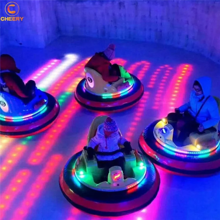 Мобильные портативные фургоны для детей UFO dodgem ручные Круглые Надувные Автомобили-бамперы льда