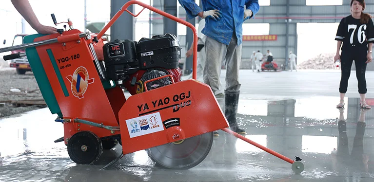 Concrete Cutter Machine Efficient Concrete Saw Cutter for road blade size 35-65cm with power trowel stock