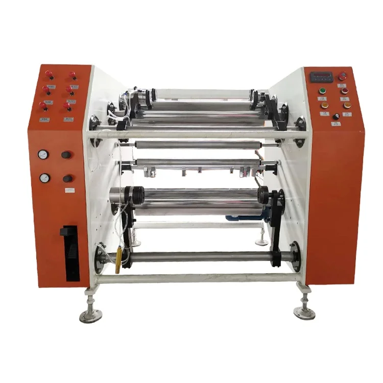 Jota Plastic Core Thermal Slitting Paper Rewinder Machine