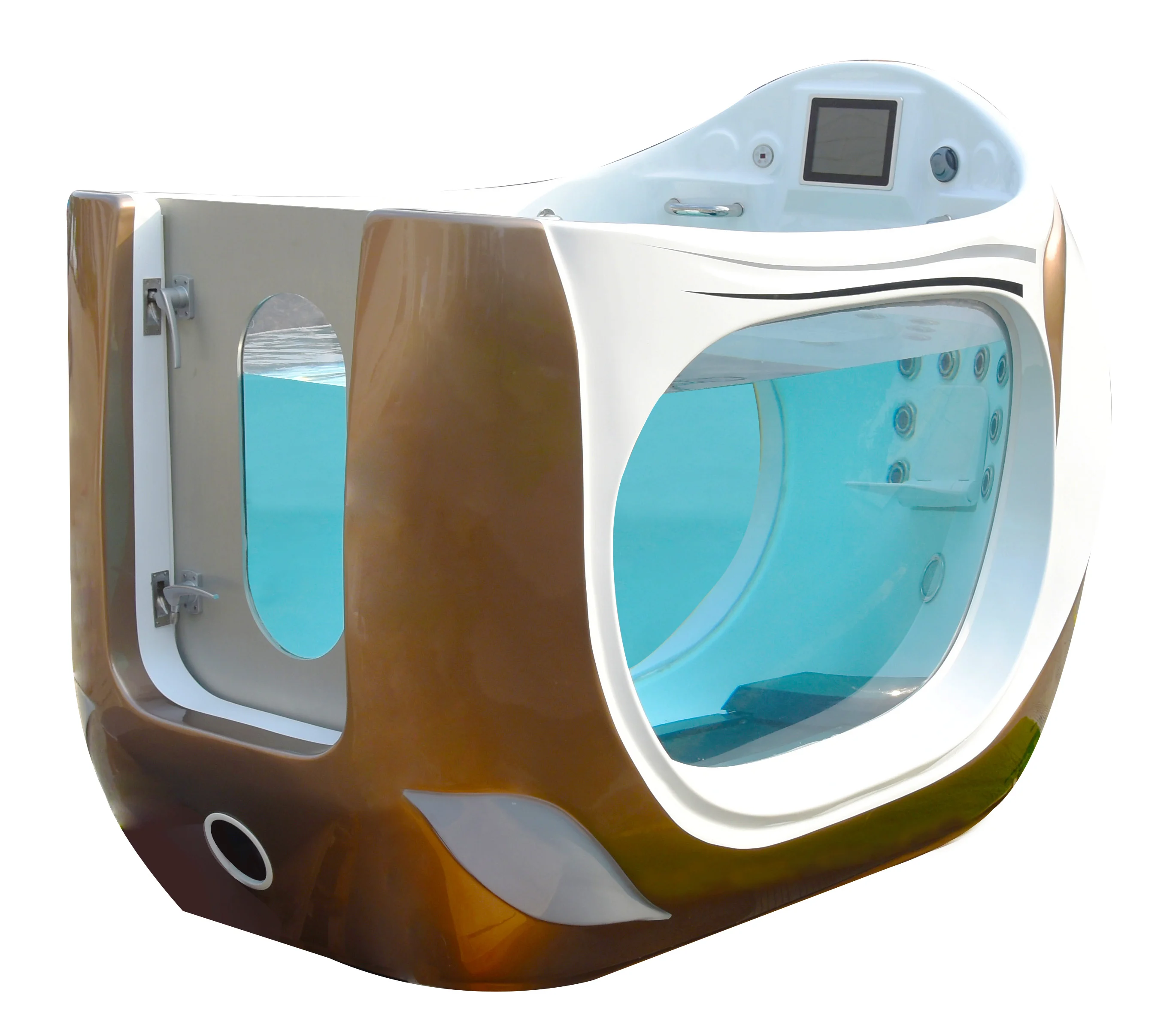 BG-9960 Sales Spa Pools Prefabricated Outdoor Swimming Underwater Walker with Treadmill for Rehabilitation