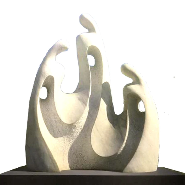 Outdoor garden statue Abstract art sculpture Modern statue production Made in China