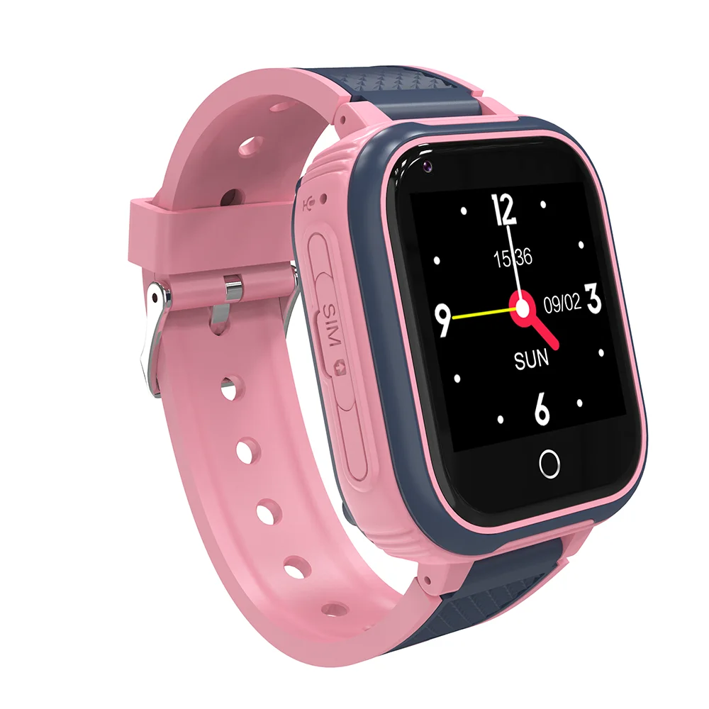 Manufacture 4G Volite HD Sensor DH9 Voice Chat Asia or Europe Market Dial Number Sports Footprint Stock Smart Kid Watches