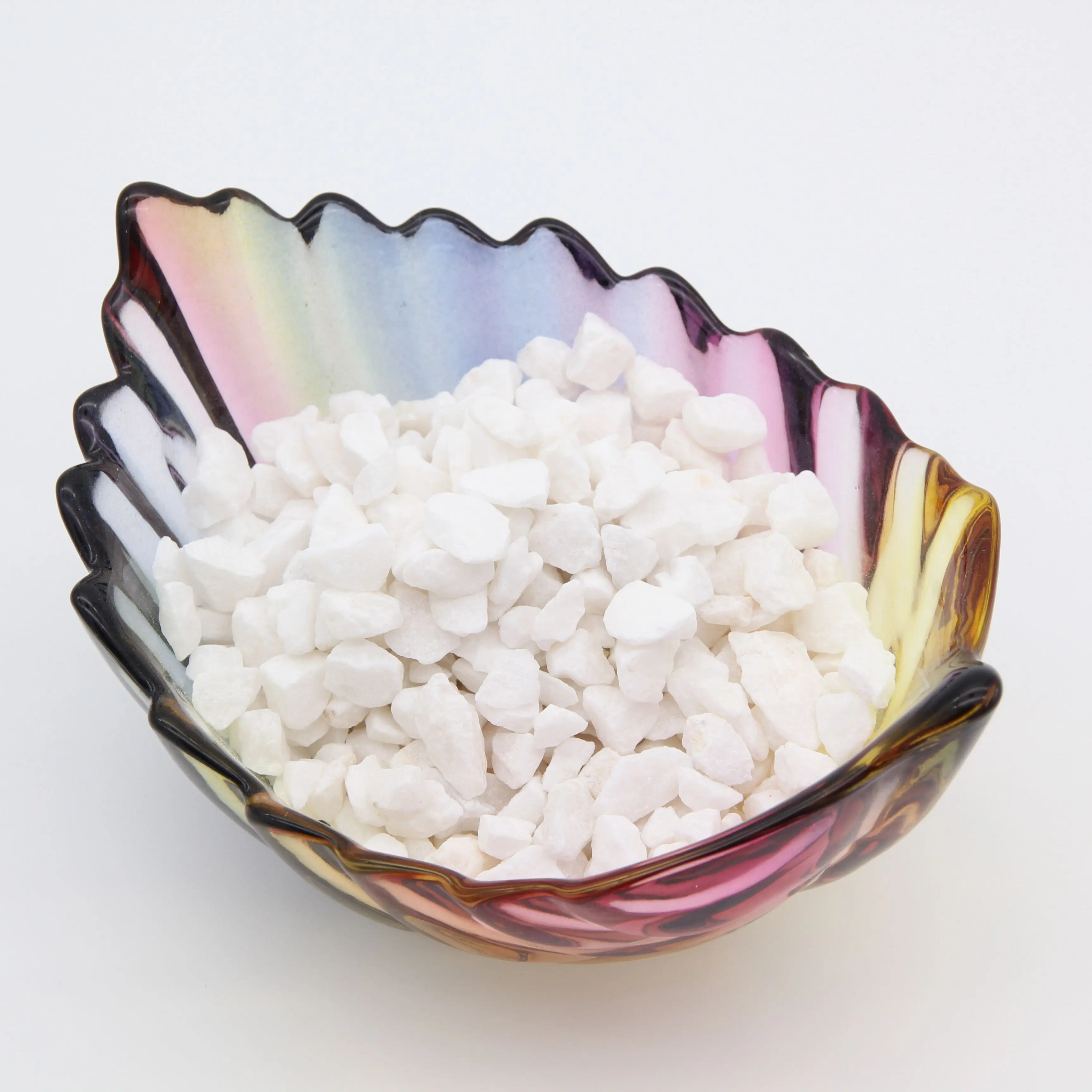 mixed color gravel for gardens