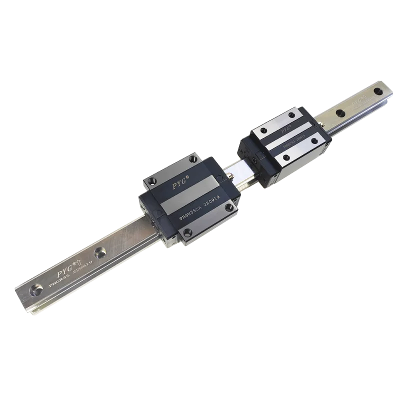 PYG HGH35 Cnc Linear Guides Linear Motion Guide Rail Way Linear Guide Rail And Slider Carriage